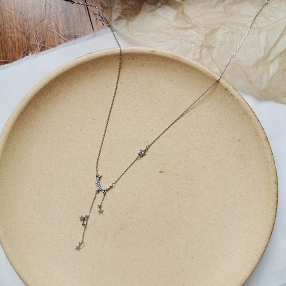 BOUTIQUE//MOON STAR PENDANT NECKLACES - Picture 2 of 7